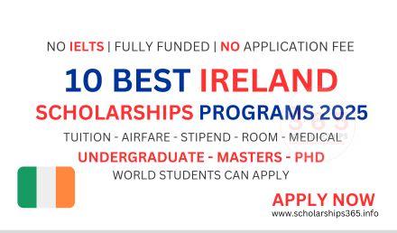 10 Best Ireland Scholarships 2025 | Study in Ireland, Europe