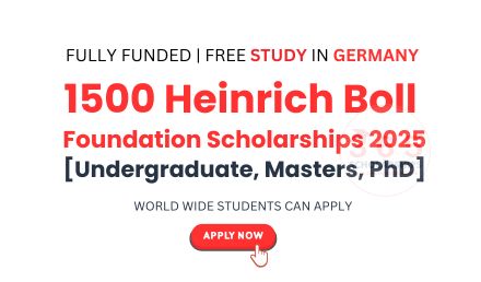 Heinrich Boll Foundation Scholarships 2025 | Fully Funded