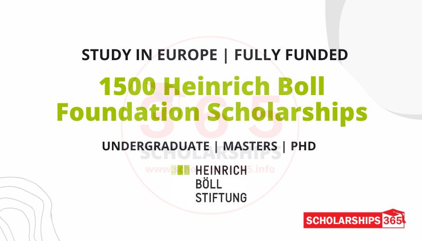 1500 Heinrich Boll Foundation Scholarships 2023-24 | Fully Funded