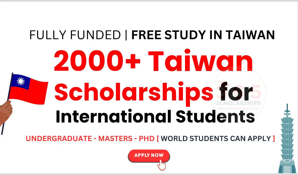 Taiwan Scholarships 2025 for International Students [Fully Funded]