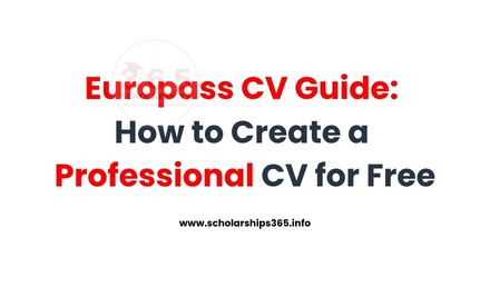 Europass CV Guide: How to Create a Professional CV for Free