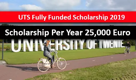 University of Twente Scholarship (UTS) 2019    