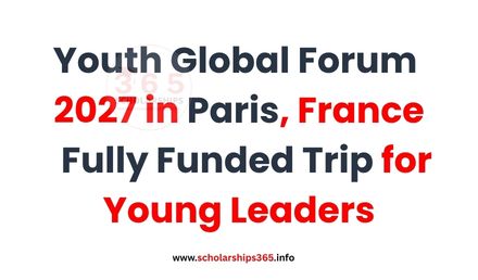 Youth Global Forum 2027 in Paris, France (Fully Funded)