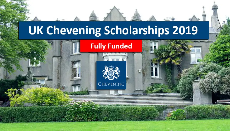 UK Chevening Scholarships 2019 for International for MS