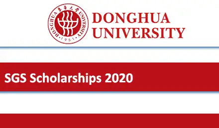 Donghua University Shanghai Government Scholarship 2020 
