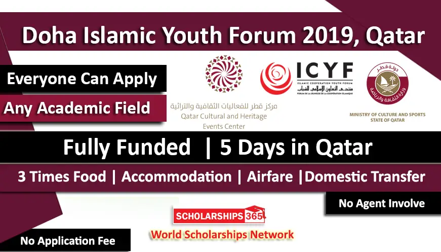 Doha Islamic Youth Forum 2019 Fully Funded - Doha QIC Youth Capital 2019