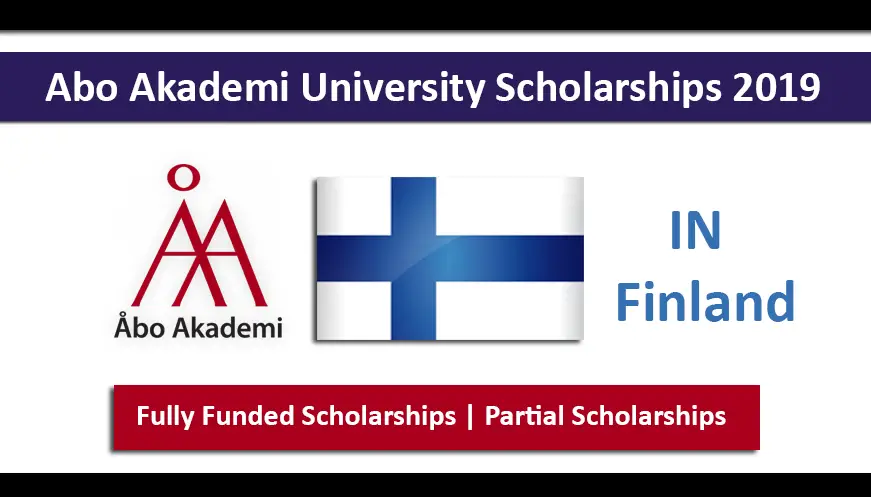 Abo Akademi University Scholarship 2019 Finland