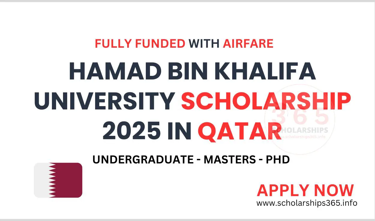 Hamad Bin Khalifa University Scholarship 2025 in Qatar [Fully Funded]