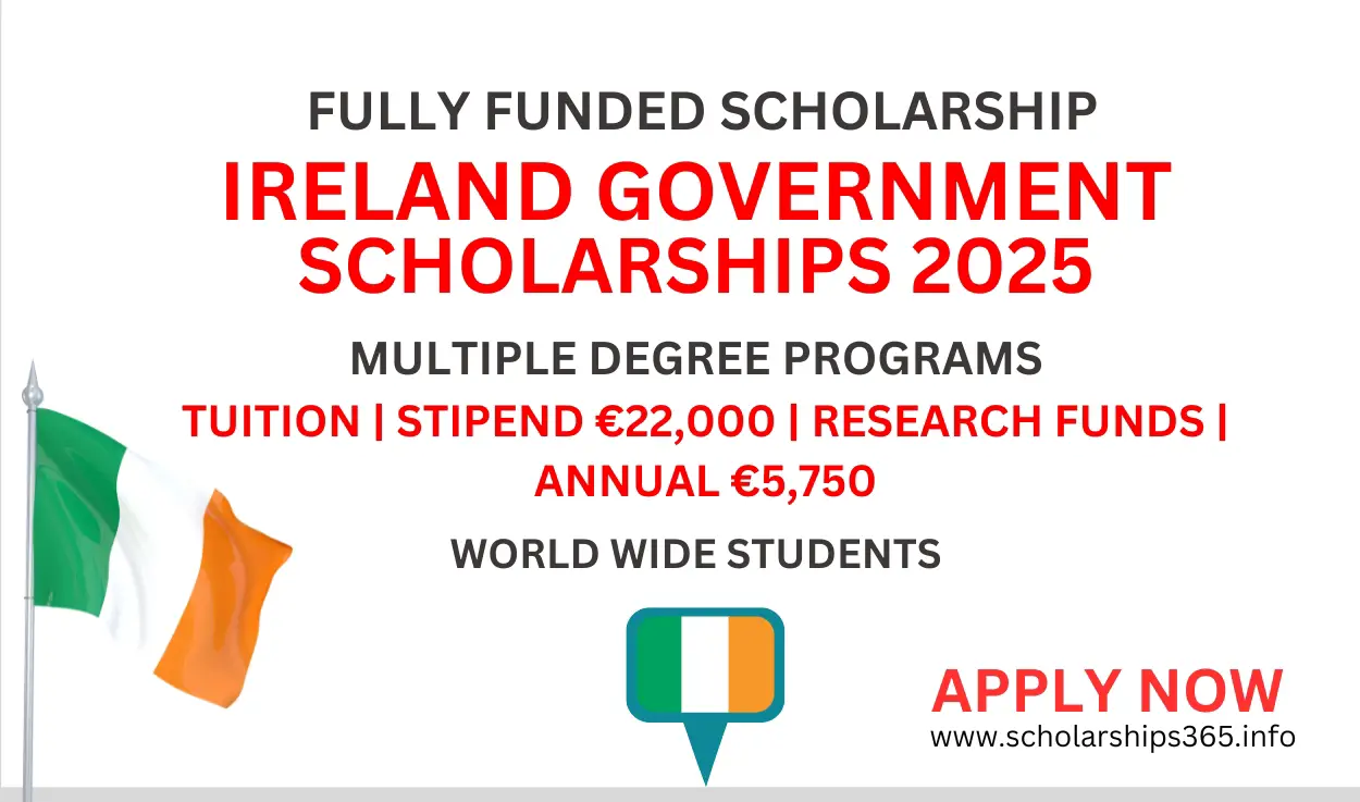 Ireland Government Scholarships 2025 [Fully Funded Scholarships]