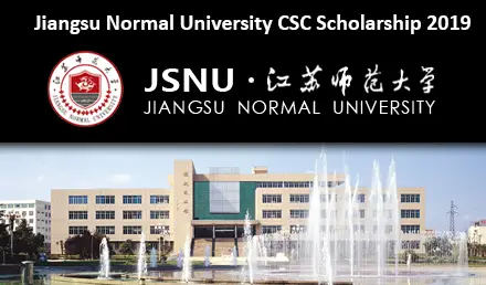 Jiangsu Normal university csc scholarship 2019 in China