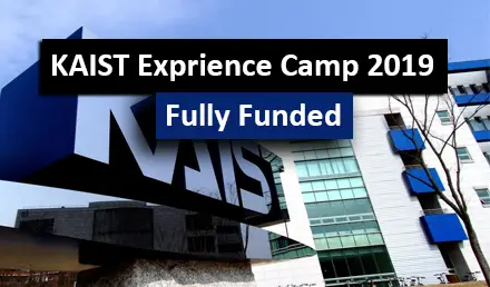 Fully Funded Experience KAIST Camp 2019 South Korea