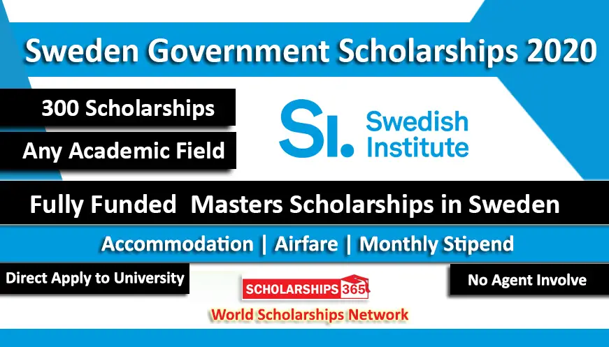 Sweden Government Scholarship 2020 - Fully Funded Swedish Institute Scholarship