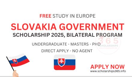 Slovakia Government Scholarship 2025 | Study in Europe