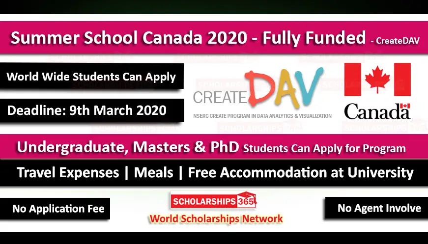 Summer School Canada 2020 Fully Funded For International Students