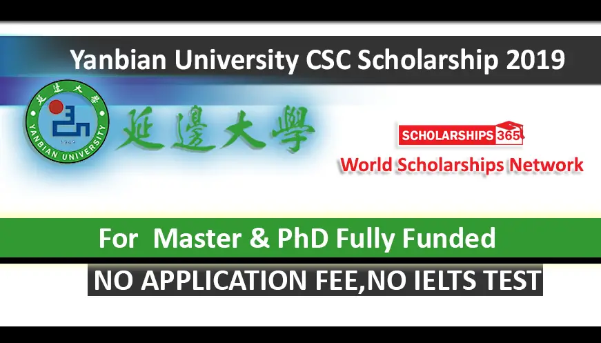 Yanbian University CSC Scholarship 2019 in  China Fully Funded
