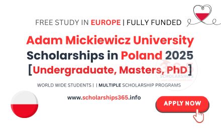 Adam Mickiewicz University Poland Scholarship | Fully Funded