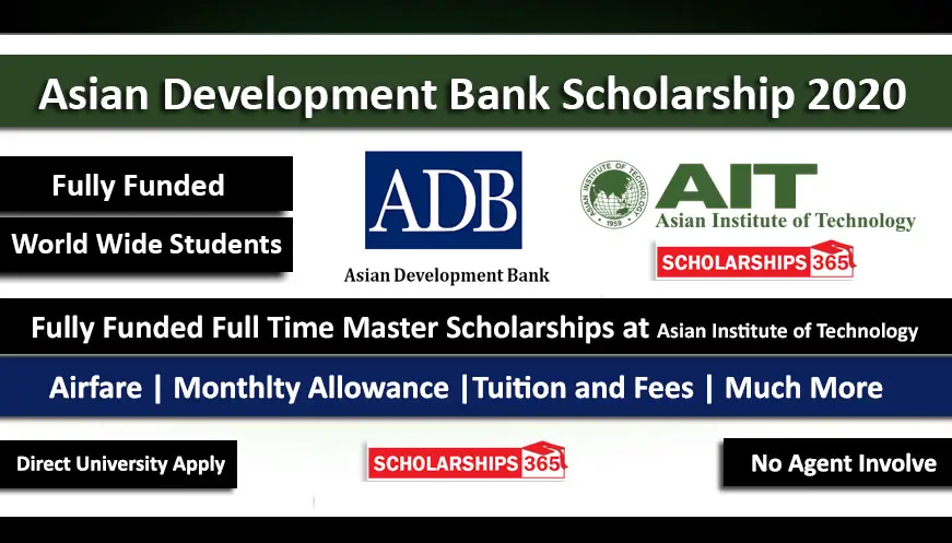 Asian Development Bank Scholarship 2020 Fully Funded - Thailand