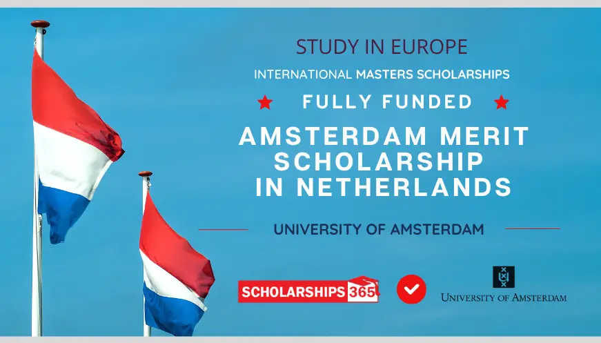 Amsterdam Merit Scholarships 2022 Fully Funded | University of Amsterdam