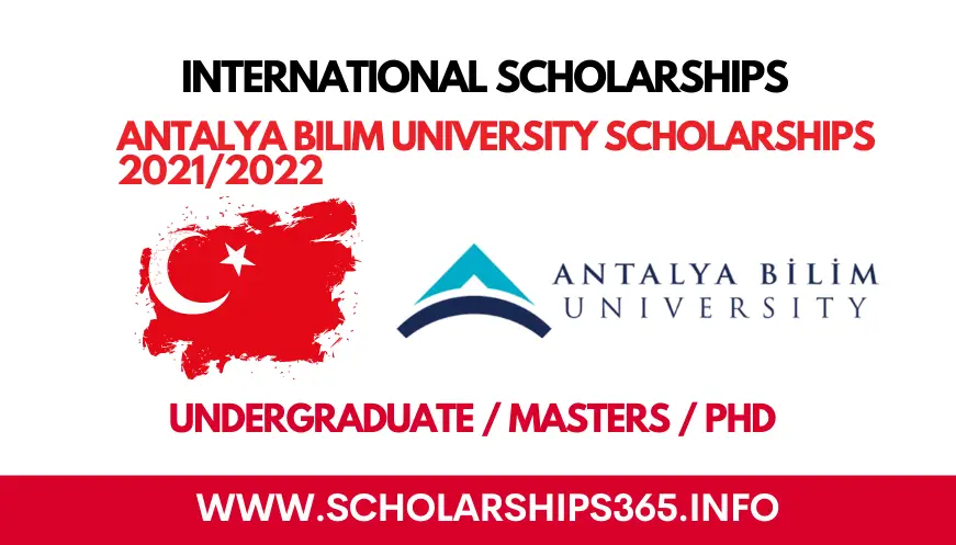 Antalya Bilim University Scholarships 2021/22 | Study in Turkey