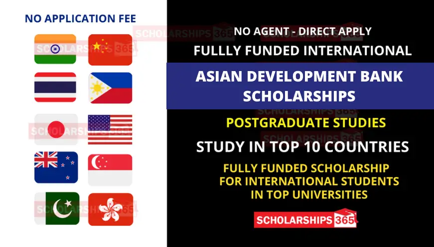 Asian Development Bank Scholarship 2023-2024 | Fully Funded