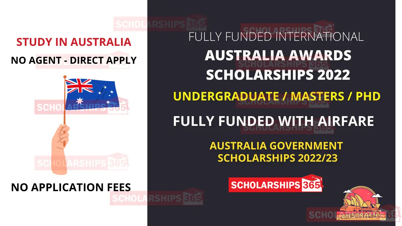 Australia Awards Scholarships 2022-2023 - Fully Funded - Study in Australia