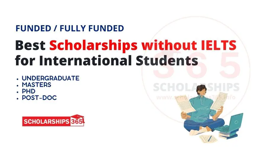 Best Scholarships without IELTS 2023-2024 Programs | Fully Funded