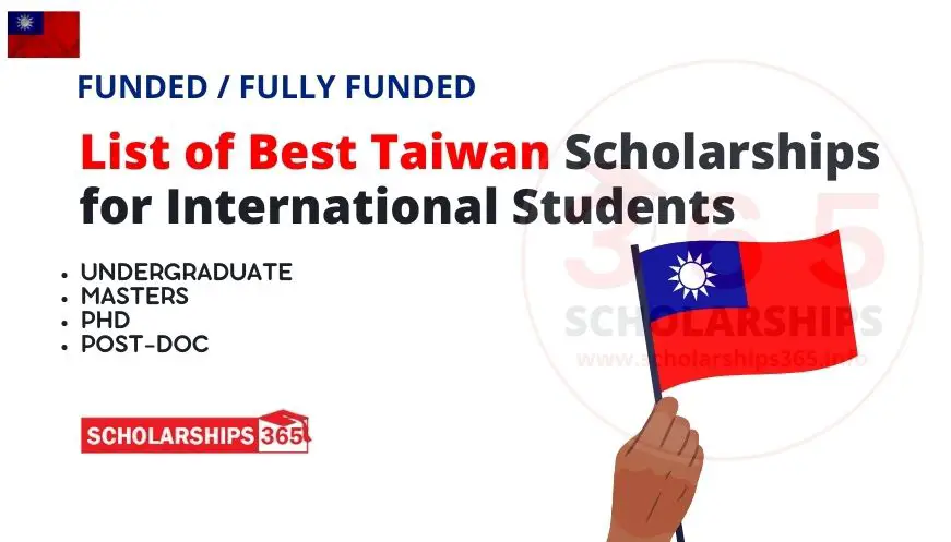 List of 10 Best Taiwan Scholarships 2023-2024 Programs | Study in Taiwan