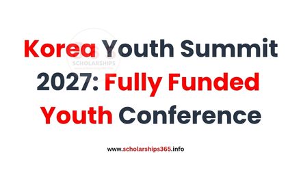 Korea Youth Summit 2027: Fully Funded Youth Conference