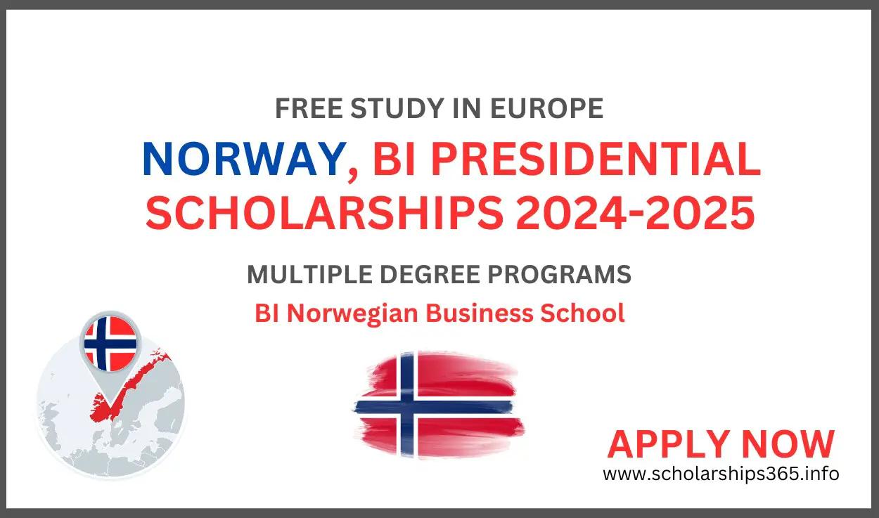 Bi Presidential Scholarship 2024-2025 in Norway for International Students
