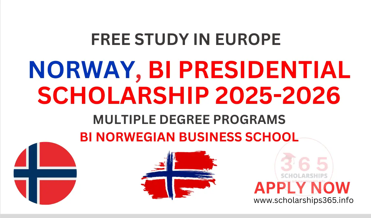 Bi Presidential Scholarship 2025-2026 in Norway for International Students