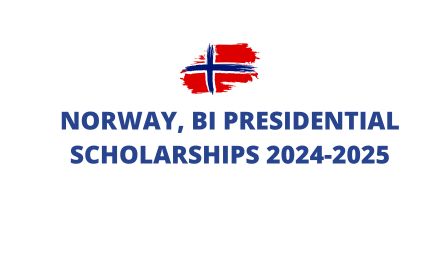 Bi Presidential Scholarship 2024 In Norway | Study in Norway