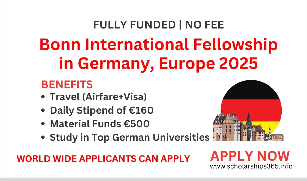 Bonn International Fellowship in Germany 2025 [Fully Funded Fellowships]