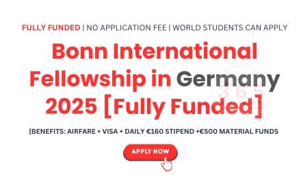 Bonn International Fellowship in Germany 2026 [Fully Funded]