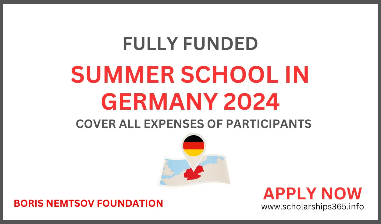 Boris Nemtsov Foundation Summer School in Germany 2024 | Fully Funded