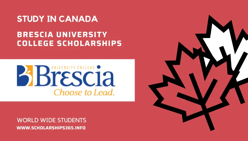 Brescia University College Scholarships 2024/2025 in Canada