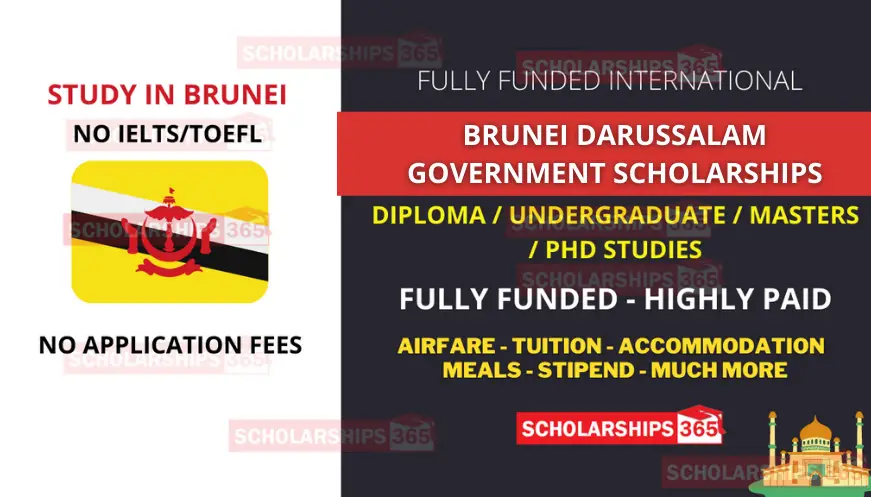 Brunei Darussalam Government Scholarship 2023-2024 | Fully Funded