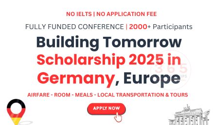 Building Tomorrow Scholarship 2025 in Germany [Fully Funded]