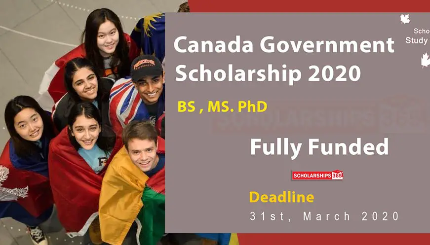 Canada Scholarship for International Students 2020-2021 - Global Affairs Canada