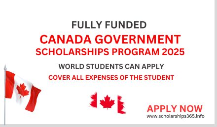 Canada Government Scholarship 2025, Fully Funded Scholarship