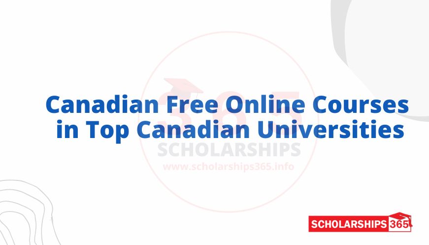 Canadian Free Online Courses in Top Canadian Universities