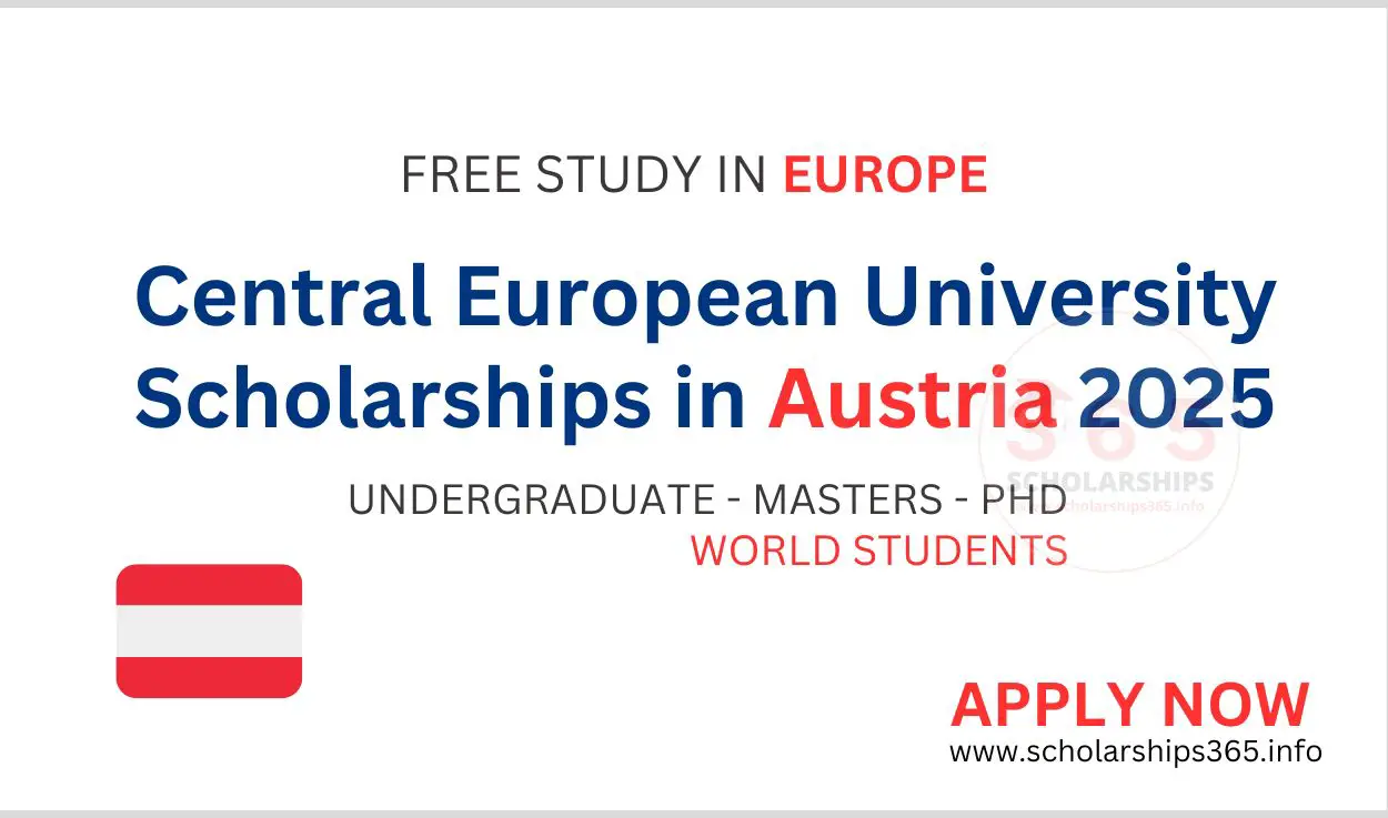 Central European University Scholarships 2025 in Austria [Multiple Scholarships]