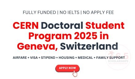 CERN Doctoral Student Program 2025 in Switzerland