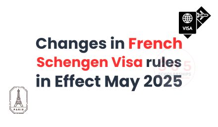 Changes in French Schengen Visa rules in Effect May 2025