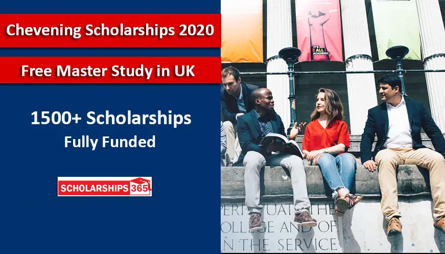 Chevening Scholarship 2020 for International Student in UK - Fully Funded