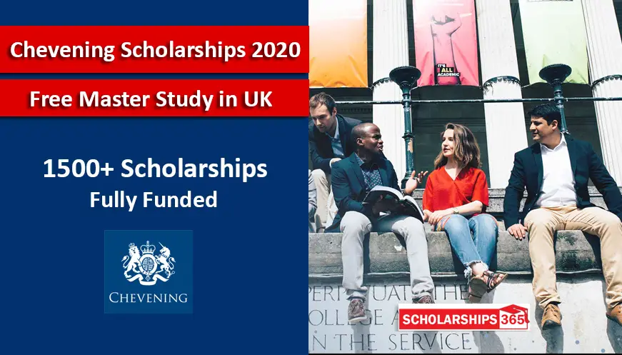 Chevening Scholarships 2020 for International Student in UK - Fully Funded