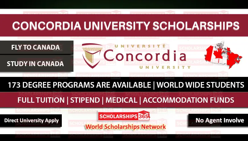 Concordia University Scholarships 2023 | Study in Canada
