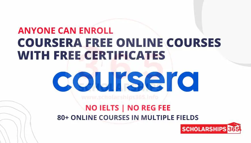 Coursera Free Online Courses with Certificate 2021 2023 December