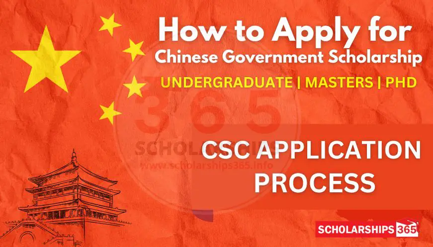 CSC - Chinese Government Scholarship Process 2023 - Study In China