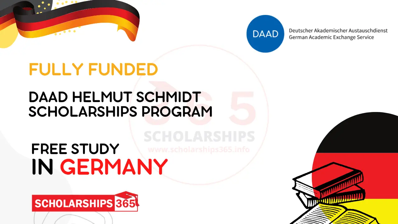 DAAD Helmut Schmidt Scholarships Program 2024 in Germany - Fully Funded