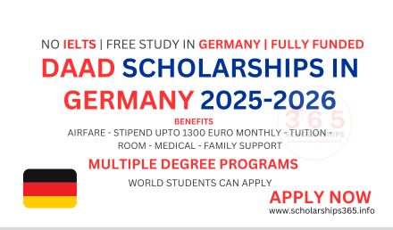 DAAD Scholarship in Germany 2025 [Fully Funded Scholarships]